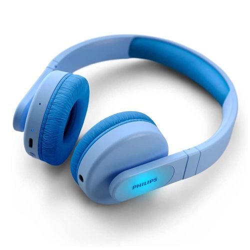 PHILIPS Headphones/Headset Wired & Wireless Head-Band USB Type-C, W128299135 (Wireless Head-Band USB Type-C Bluetooth Blue)