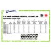 Williams WSB-7U 7-Piece 3/8-Inch Drive 12 Point Universal Socket Set