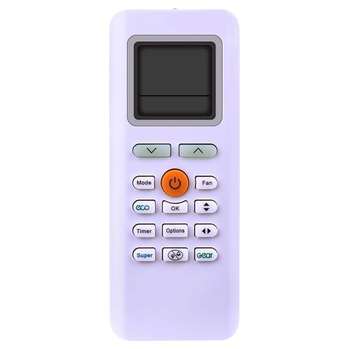 RG70E3/BGEF Replacement Remote fit for Midea AC Air Conditioner RG70E(2H)/BGEF RG70E3-BGEF