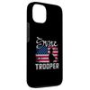 American Flag USA Law Enforcement State Trooper Case for iPhone 13