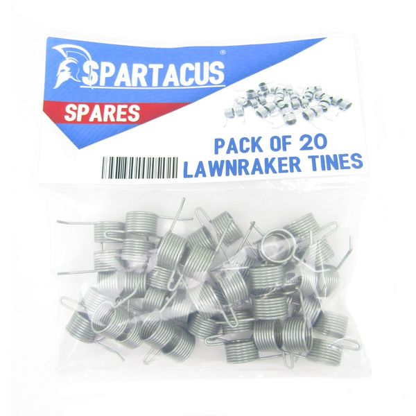 Spartacus 20 x Replacement Lawn Raker Scarifier Tines Tynes For Bosch F016T47920