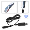 2PCS USB Shaver Charger Cable Compatible with Wahl Colour Pro 9649 Cordless Clippers Replacement 3.5V USB Power Cord Black 1.8m