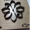 8 Flower Shape 45mm Punch Leather Craft