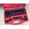 11pcs Oxygen Sensor Sockets Set & 22mm Wrench Vacuum PVS Injector Removal Tool