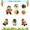 PLUSH CARROT - SUPER SOFT PLUSH - SITTING BEE