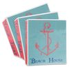 Personalized Chic Beach House 3-Ring Binder - 1 inch