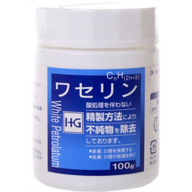 Taiyo Pharmaceutical Vaseline HG Cream, Single Item, 3.5 oz (100 g) x 1