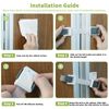 Cupboard Locks for Children YTOOK 6 Pack Adjustable Child Safety Locks for Kitchen