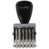 4mm6 Digit Number Roller Stamp, Personalized Variable Number Stamps For Office
