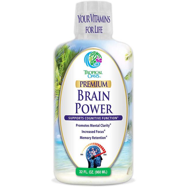 Tropical Oasis Premium Brain Power Liquid 32 oz