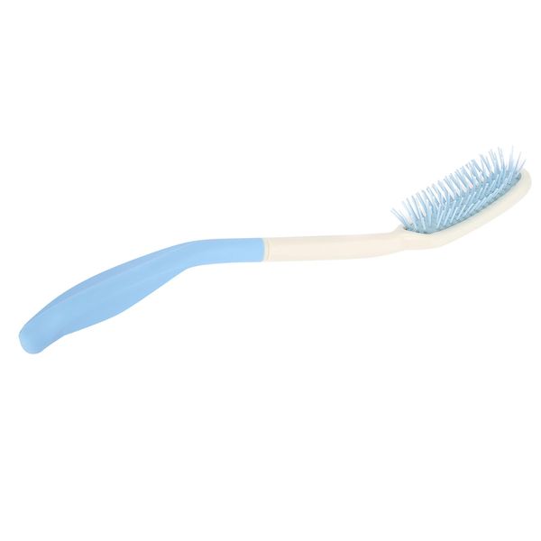 Easy to Grip Long Handled Comb, Plastic Anti-slip Handle Comb Ergonomic Long Comb Long Handled Comb, for Elderly and Hand-disabled People (long handle brush)