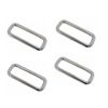 4 Pcs Stainless Steel 304 Mil Spec 5/16"x3" Rectangular Ring Rectangle Link