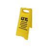 Yellow Multi Language Motorhome Pitch Reserve Sign