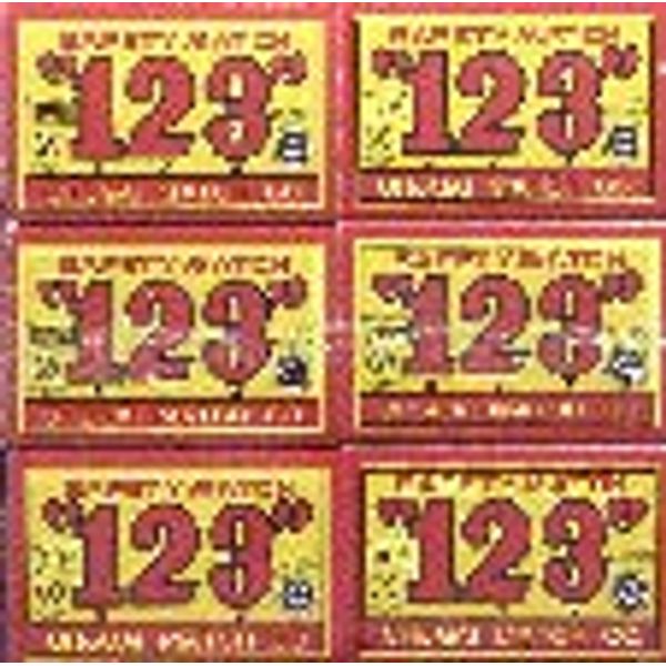 safety match 123 (box of 12)