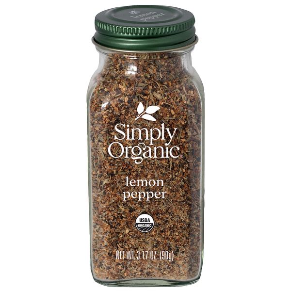 Simply Organic Lemon Pepper, Certified Organic | 3.17 oz