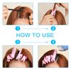 SUPERFINDINGS 10pcs Hair Styling Clips Volume Fluffy Hair Curler Clips Hair Root Clips Curling Iron Roller Hand Winding Curler Styling Tools 5 Colors