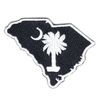 South Carolina State Logo Patch Palm Tree Moon Embroidered Iron On