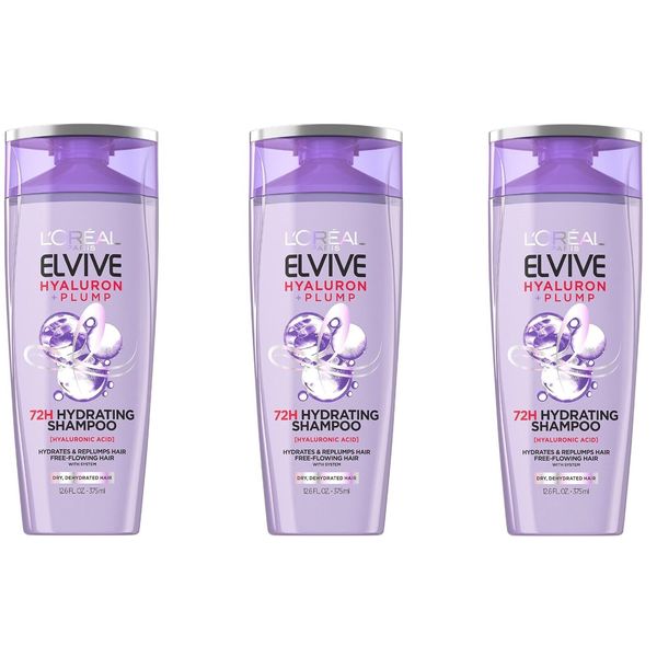 L'oreal Paris Elvive Dream Lengths Restoring Shampoo 12.6oz (3 Pack)