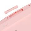 PUSOKEI Cute Cat Wireless Keyboard and Mouse Combo,2.4G USB Compact Silent Keyboard,Candy Colors,Compatible with Windows,OS X,Android,Computer,Laptop,PC,Tablet (pink)