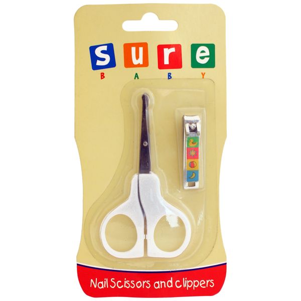 Sure Baby Nail Scissors and Clipper Set