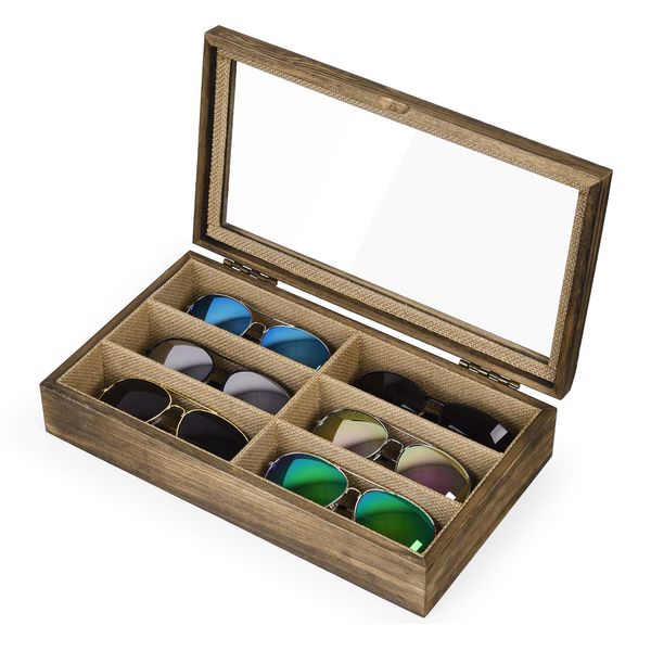 SRIWATANA Sunglasses Storage Case, Glasses Storage Box, Collection Case, Jewelry Storage, Small Accessories Storage Organization, Glasses Case, Single tier, Jewelry Box