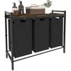 10 x 3 Gal Large Laundry Hamper with 3 Pull-Out & Removable Sorter Bags, Free...