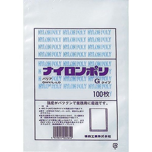 Fukusuke Industrial Nylon Poly G Type Standard Bags No.10 (2,000 Sheets)