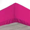 Douceur d'Interieur 57 Yarns Uni Fitted Sheet, Bois De Rose