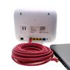 1CONN Cat6 network cable 30m magenta Ethernet cable Lankabel Cat6 Lan network cable Sftp Pimf patch cable 1000 Mbit s