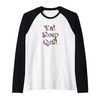 Eat Sleep Quilt Raglan Baseball Tee