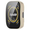 [RuenTech] Amazfit Bip 5 Compatible Case, Scratch Resistant PC Case Protector with Glass Display Protector (Ivory White)