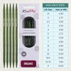 KnitPro Dreamz Double Pointed Needles 8" (20cm) | Size 5.50mm