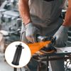 sourcing map 2 Pcs Angle Grinder Side Handle 10mm Thread 102mm Length Plastic Non-Slip Angle Grinder Handle Replacement Auxiliary Sander Handle Tool
