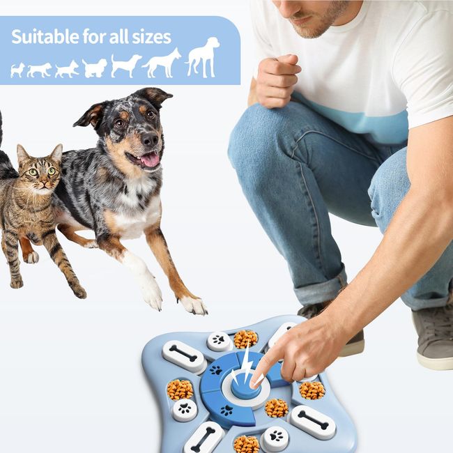 Dog Puzzle Toys Increase IQ Interactive Pet Slow Dispenser Feeding