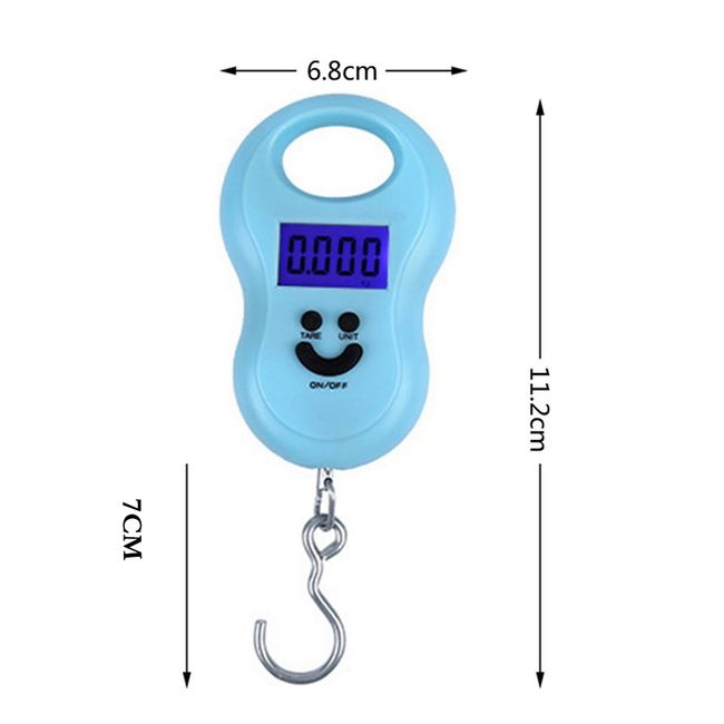 Electronic 10Kg 10g Hanging Scale Portable Kitchen Digital Scale BackLight  Fishing Weights Pocket Scale Travel Luggage Scales - AliExpress