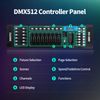 8 Pack LED Stage Lights DMX 18x3W RGB Par Can Lights with Remote Controller