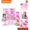 Creative Lip Gloss Making Set - 12 Strawberries & Keychains, Perfect Gift!