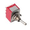 5Pcs 2 Position Toggle Switch 3PDT 9 Pin 6mm ON/ON Switch 2A/250VAC 5A/125VAC