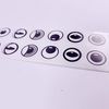 Be Creative Black & White Eye Stickers on a Roll