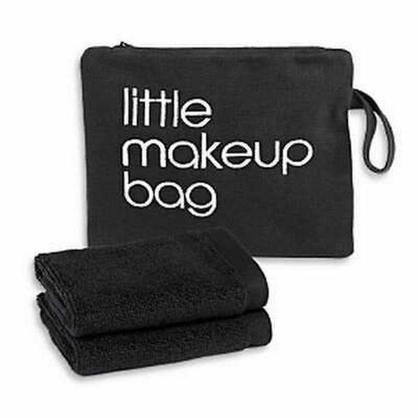 Hudson Park Collection Makeup Bag and Towel Gift Set