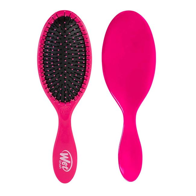 Wet Brush Original Detangler Hair Brush - Punchy Pink - Exclusive  Ultra-soft IntelliFlex Bristles - Glide Through Tangles With Ease For All  Hair Types