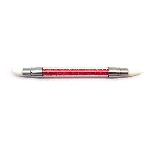 Nail Silicone Brush 1 Pack (5. Red)