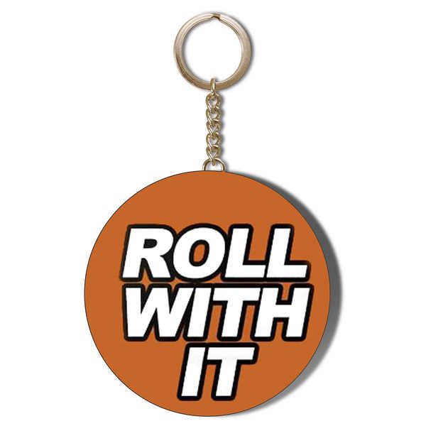 BRIT POP ROLL with IT 58mm Keyring Bottle Opener