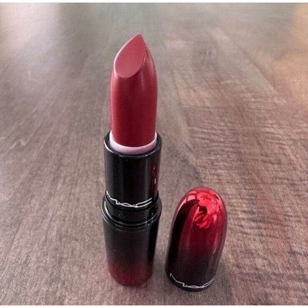 MAC Love Me Lipstick ~ 423 E For Effortless Red ~ Full Size New Without Box