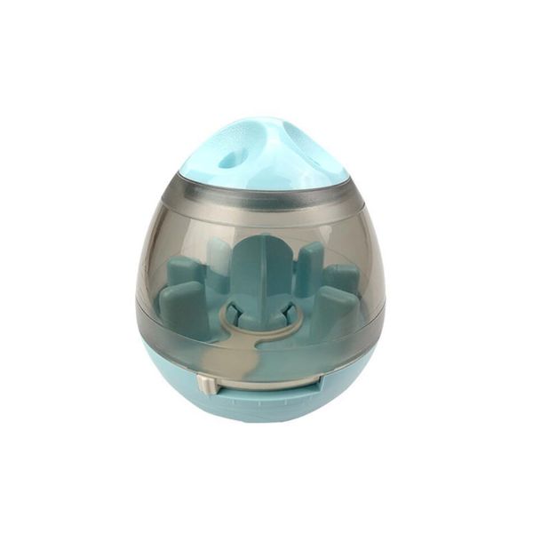 Interactive Food Dispenser For Playful Pets - Blue