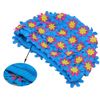 Medifier Swim cap Floral Petal Retro Style Bathing Caps for Women Blue