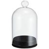PASEO Interior Goods Convenient Cork Dome, Black, 48-04S-BK, Small