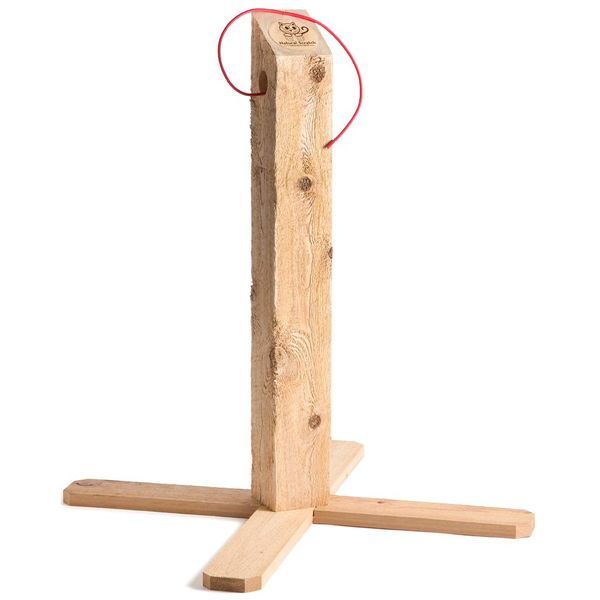 Natural Scratch Cat Scratching Post (Cedar, 32" Height)