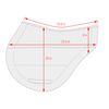 ECP Equine Comfort Products Grip Tech Eventing Saddle Pad