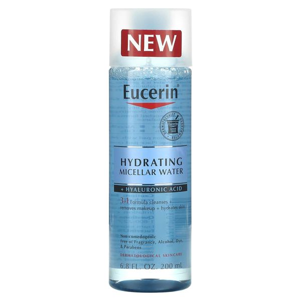 Eucerin Hydrating Micellar Water + Hyaluronic Acid 200ml (6.8fl oz)